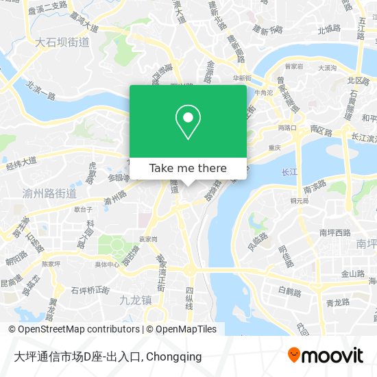 大坪通信市场D座-出入口 map