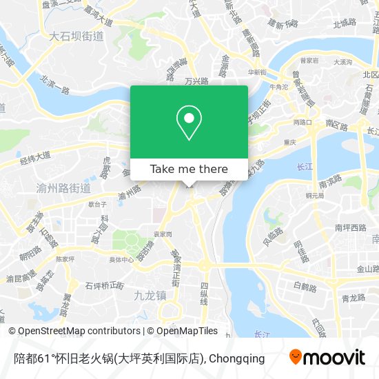 陪都61°怀旧老火锅(大坪英利国际店) map