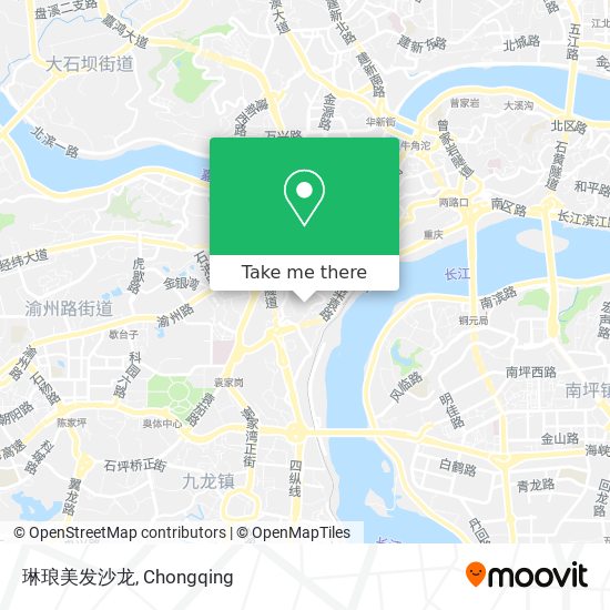 琳琅美发沙龙 map