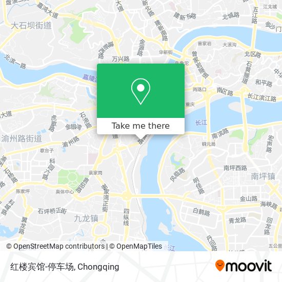 红楼宾馆-停车场 map