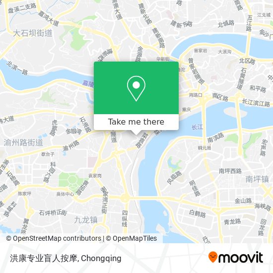 洪康专业盲人按摩 map
