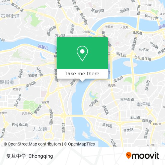 复旦中学 map