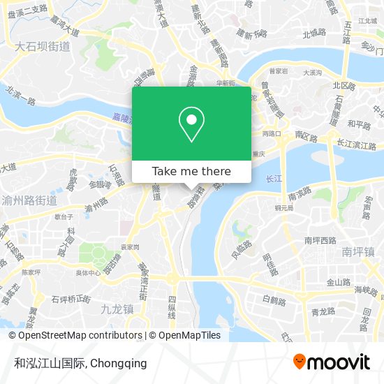和泓江山国际 map