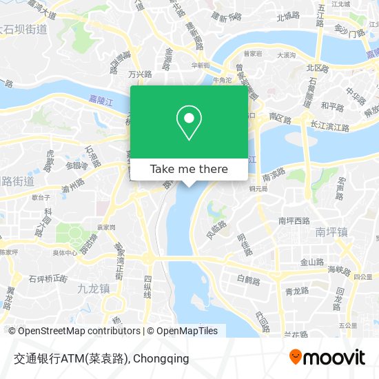 交通银行ATM(菜袁路) map