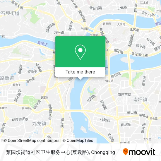 菜园坝街道社区卫生服务中心(菜袁路) map