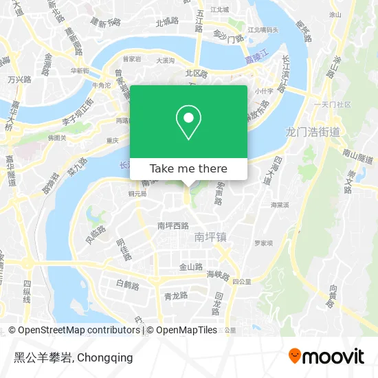 黑公羊攀岩 map