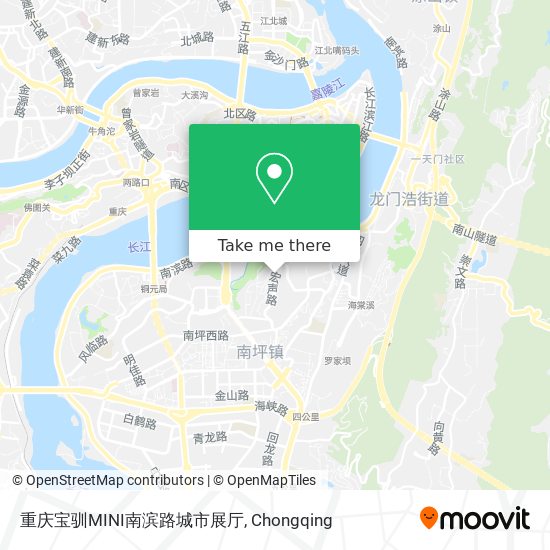 重庆宝驯MINI南滨路城市展厅 map