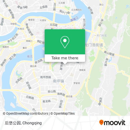 后堡公园 map