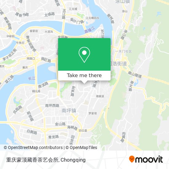 重庆蒙顶藏香茶艺会所 map