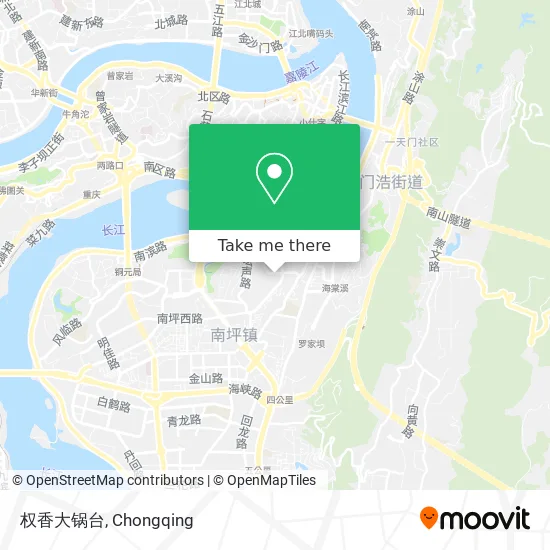 权香大锅台 map