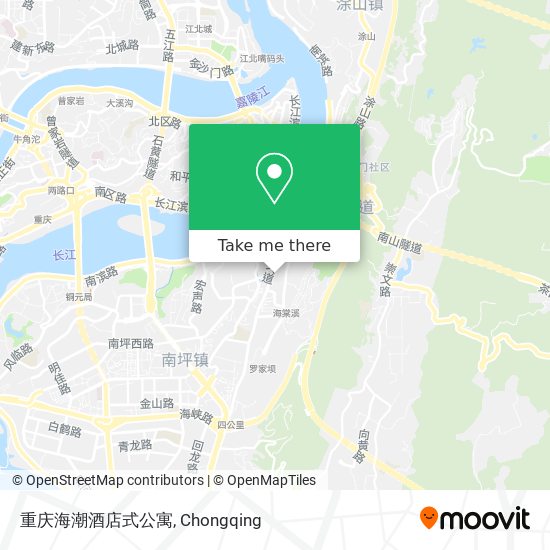 重庆海潮酒店式公寓 map