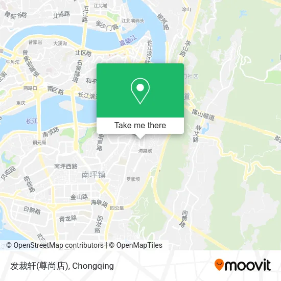 发裁轩(尊尚店) map