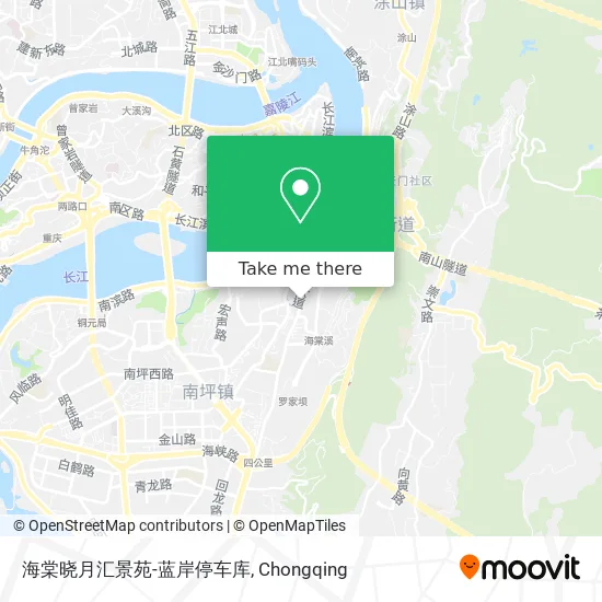 海棠晓月汇景苑-蓝岸停车库 map