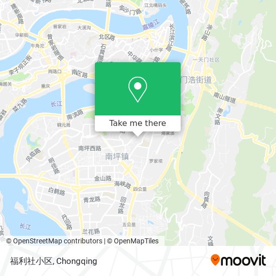 福利社小区 map