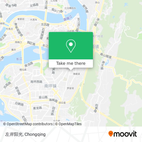 左岸阳光 map