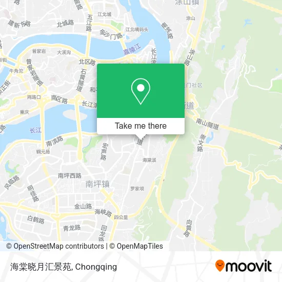 海棠晓月汇景苑 map