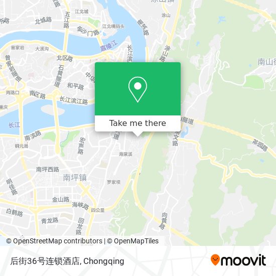 后街36号连锁酒店 map