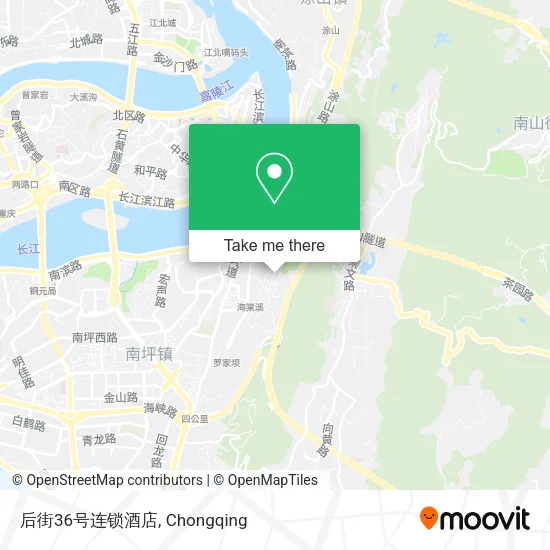后街36号连锁酒店 map