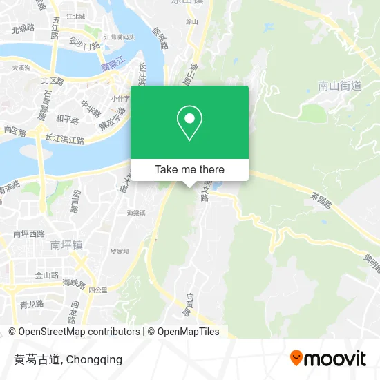 黄葛古道 map
