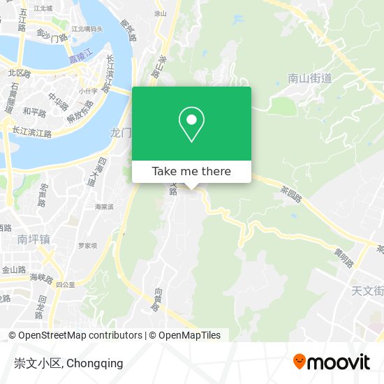 崇文小区 map
