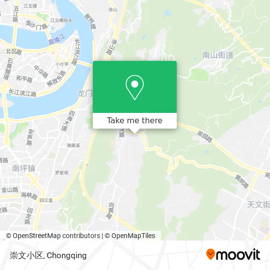 崇文小区 map