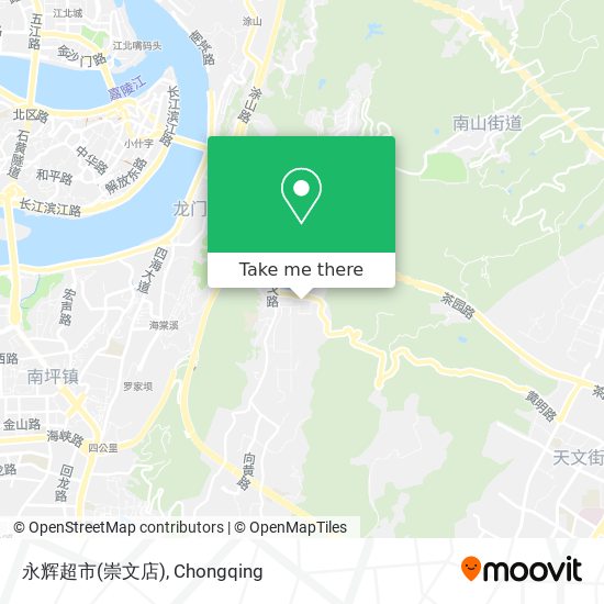 永辉超市(崇文店) map
