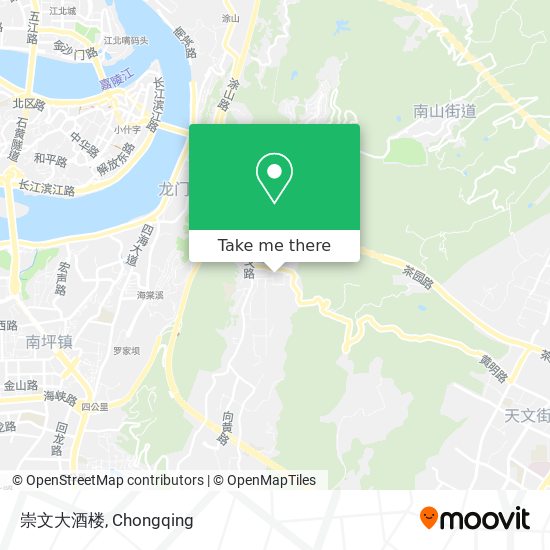 崇文大酒楼 map