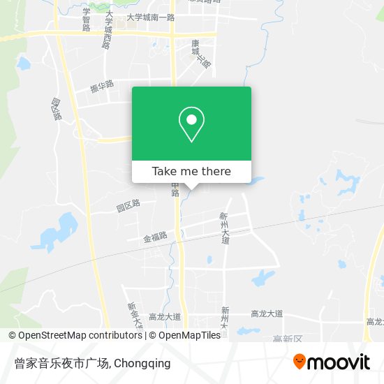 曾家音乐夜市广场 map