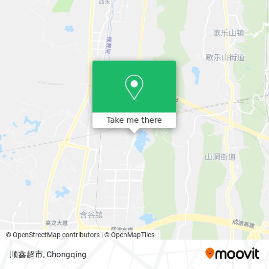 顺鑫超市 map