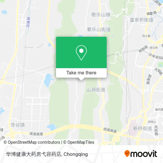 华博健康大药房弋容药店 map