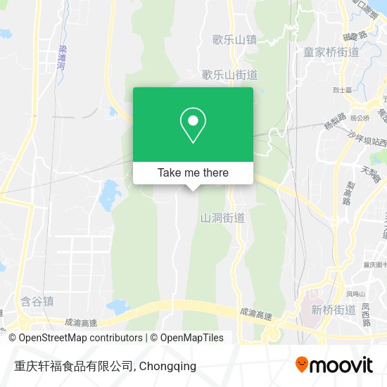 重庆轩福食品有限公司 map