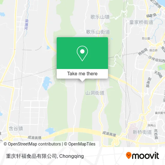 重庆轩福食品有限公司 map