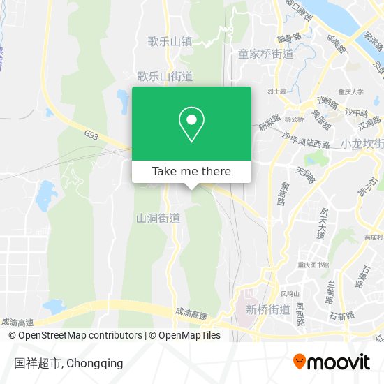 国祥超市 map