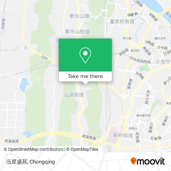伍星盛苑 map