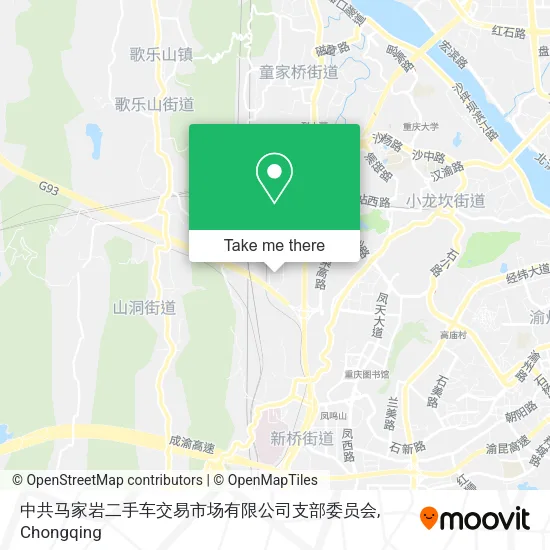 中共马家岩二手车交易市场有限公司支部委员会 map