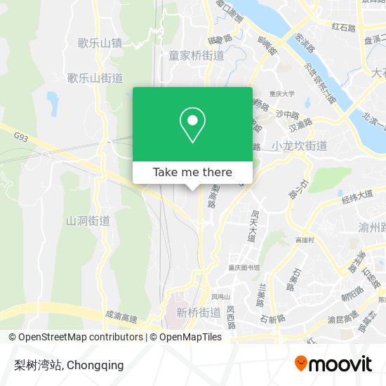 梨树湾站 map