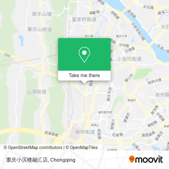重庆小滨楼融汇店 map
