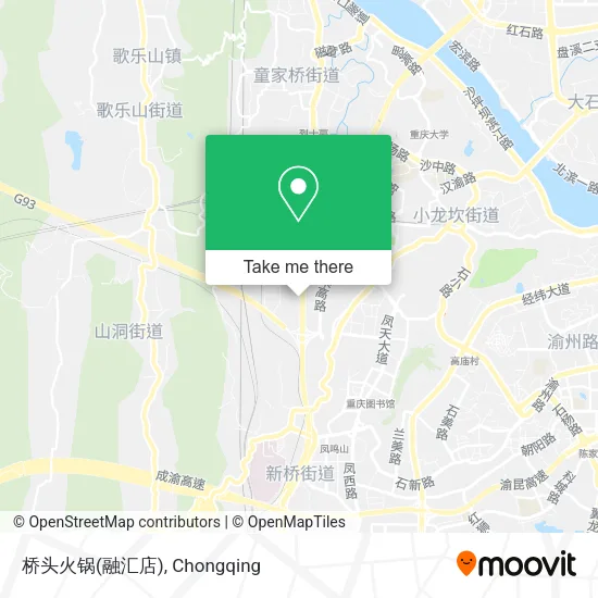 桥头火锅(融汇店) map