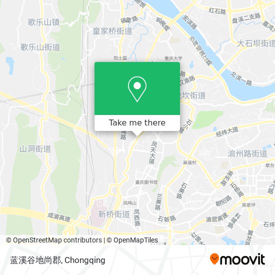 蓝溪谷地尚郡 map