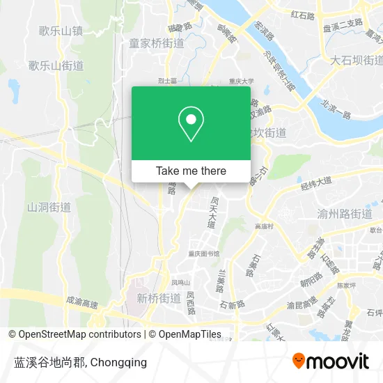 蓝溪谷地尚郡 map