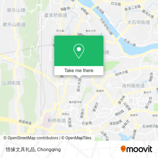 惜缘文具礼品 map