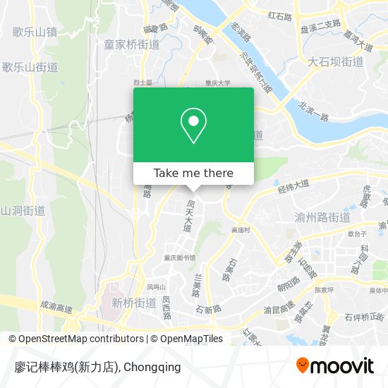 廖记棒棒鸡(新力店) map