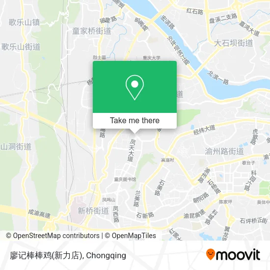 廖记棒棒鸡(新力店) map