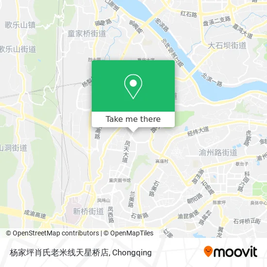 杨家坪肖氏老米线天星桥店 map