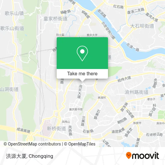 洪源大厦 map