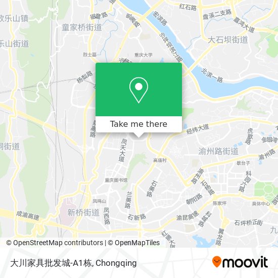 大川家具批发城-A1栋 map