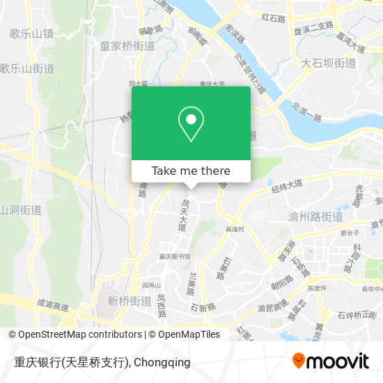 重庆银行(天星桥支行) map