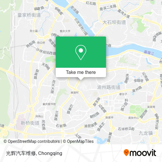 光辉汽车维修 map