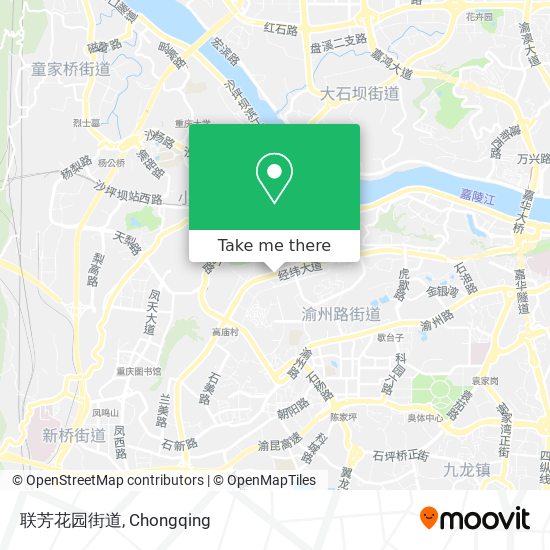 联芳花园街道 map