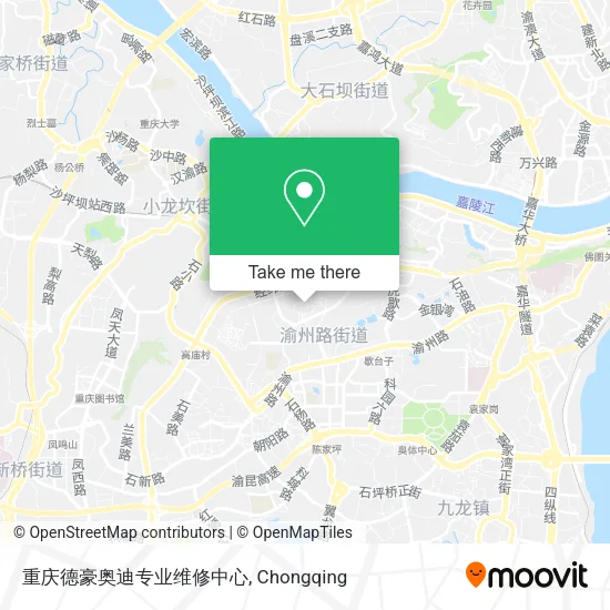 重庆德豪奥迪专业维修中心 map